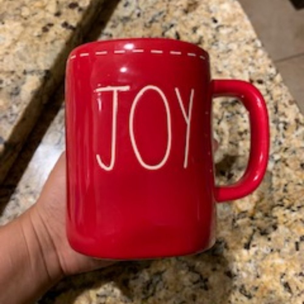 Rae Dunn "JOY" mug